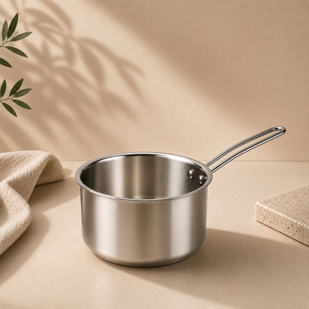 SteelSoul Tri-Ply Stainless Steel Saucepan