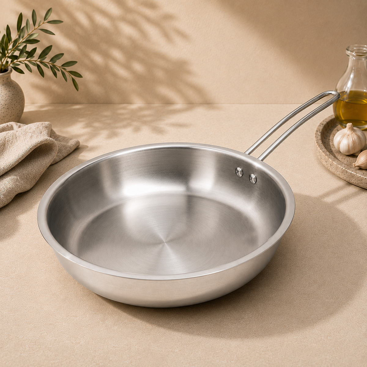 SteelSoul Tri-Ply Fry Pan