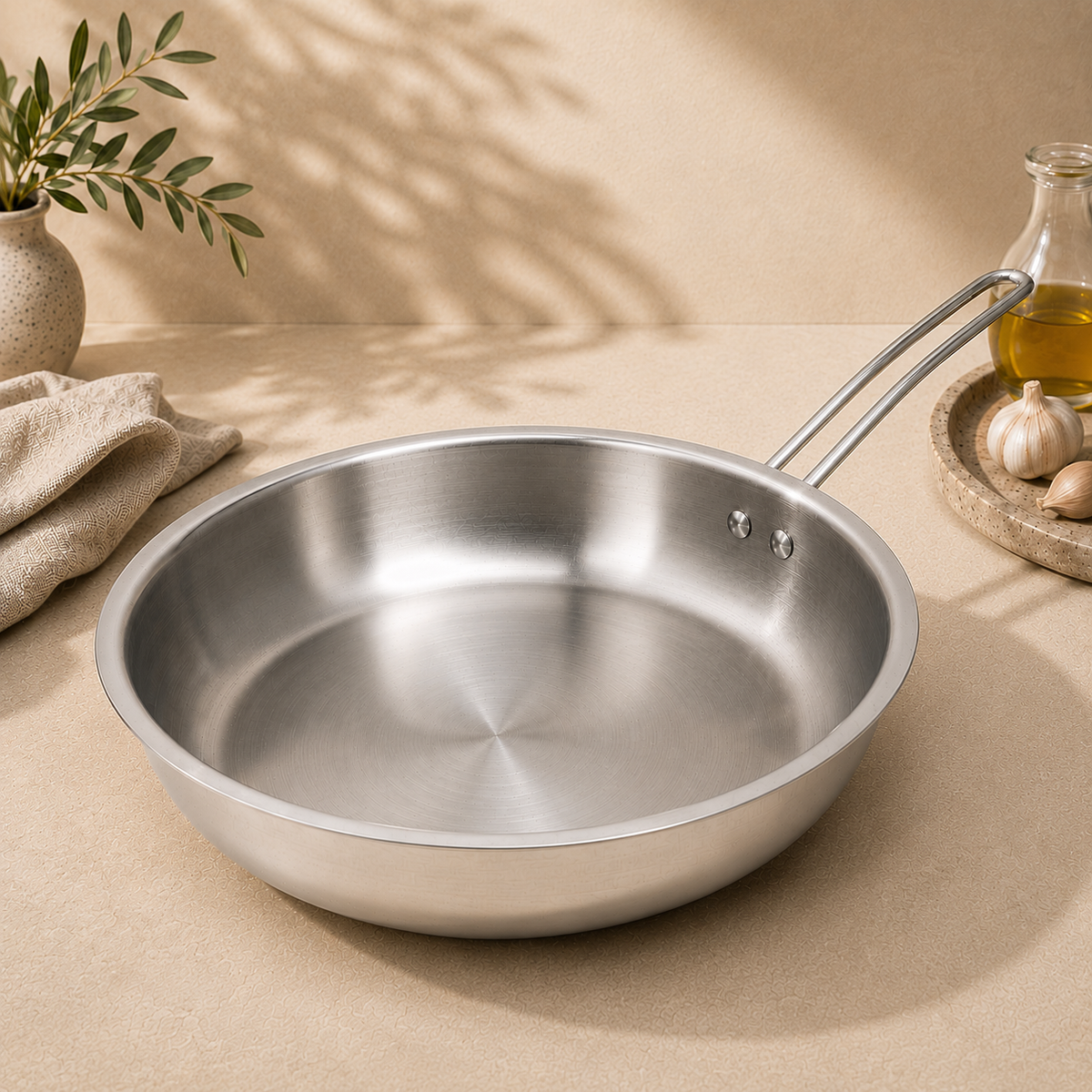 SteelSoul Tri-Ply Fry Pan