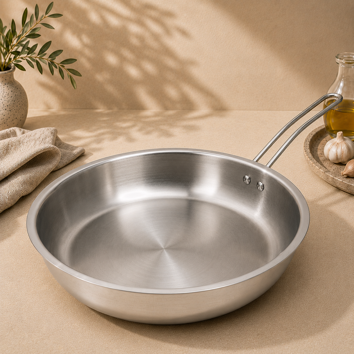 SteelSoul Tri-Ply Fry Pan
